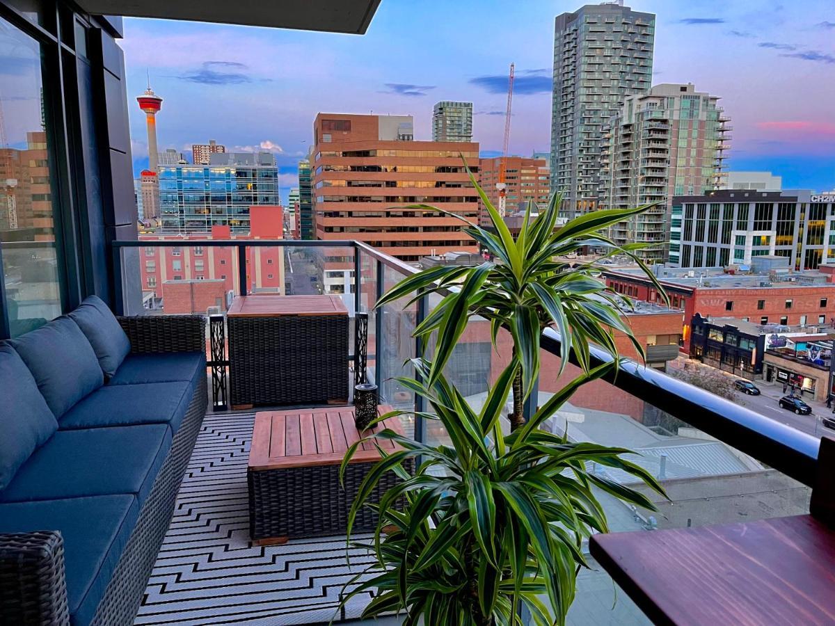 Luxury Dt, 2 Bedroom Deal, Private Balcony, Full Kitchen, Gym - Free Parking YYC Exteriér fotografie